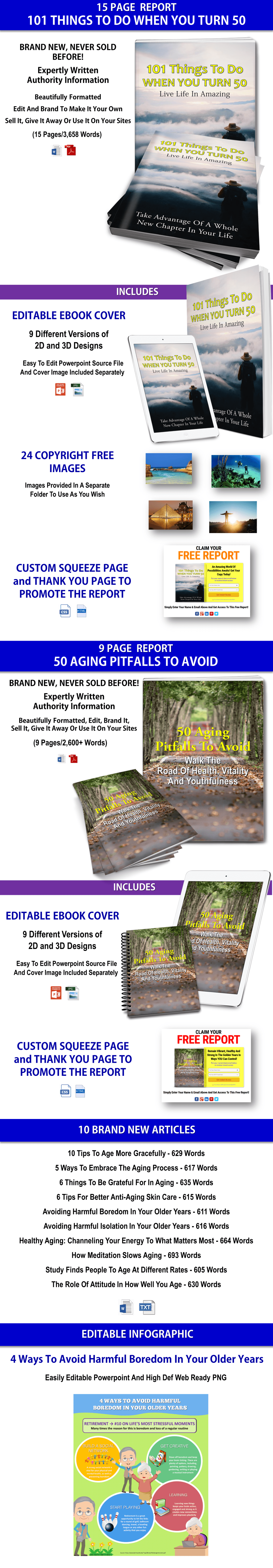Anti-Aging, Aging Pitfalls PLR