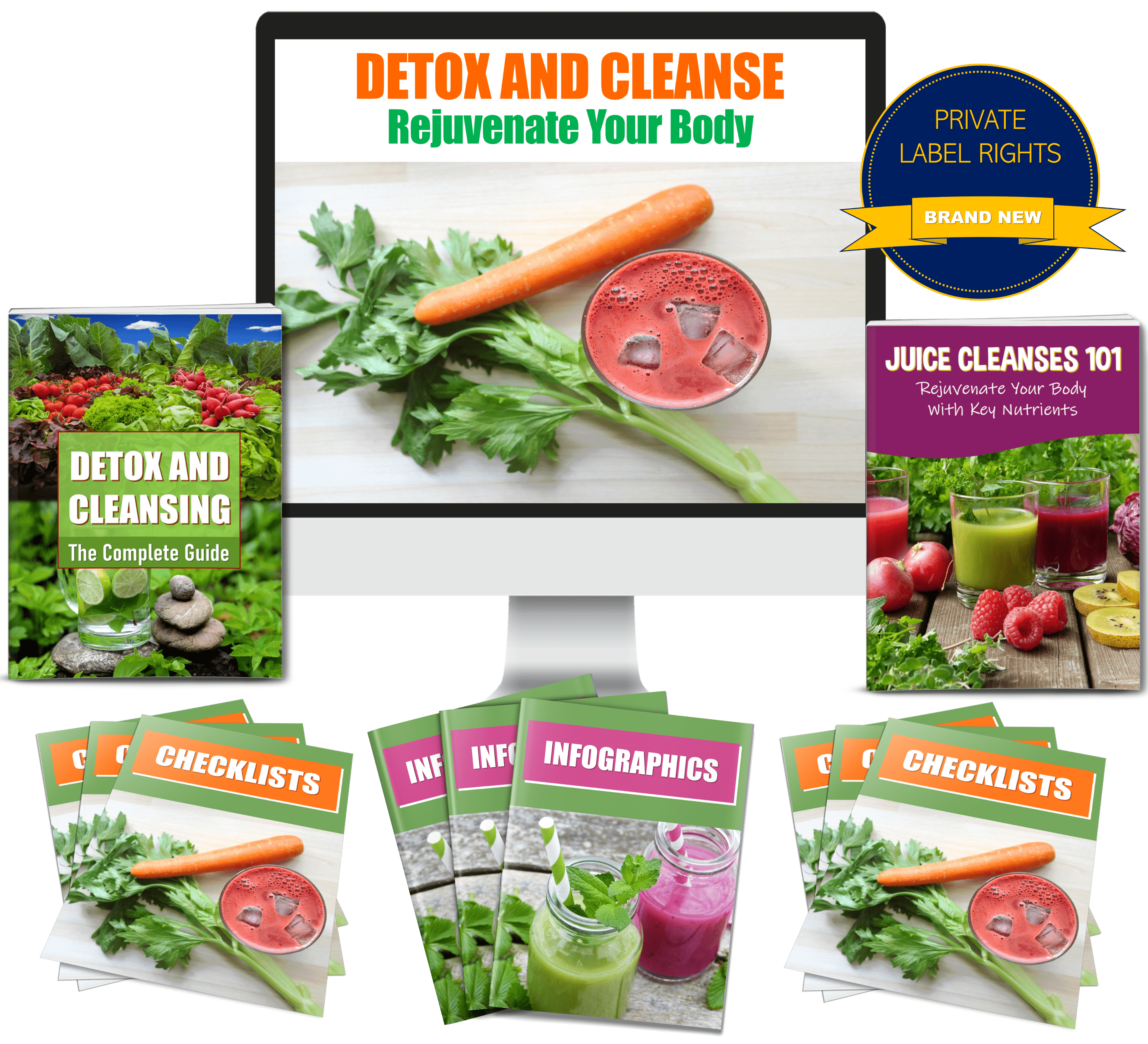 DETOX AND CLEANSE Content with PLR Rights
