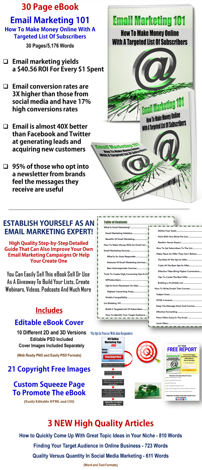 Email Marketing eBook PLR