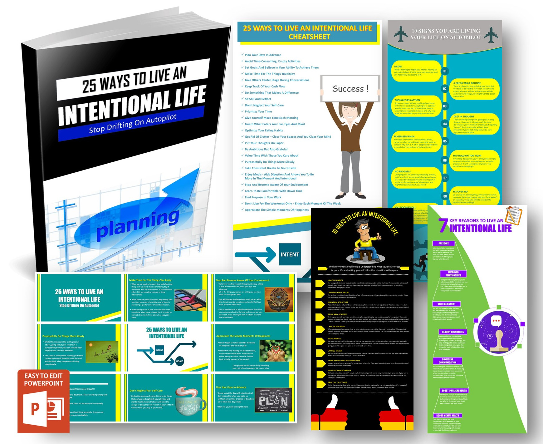 Living An Intentional Life Content With PLR Rights