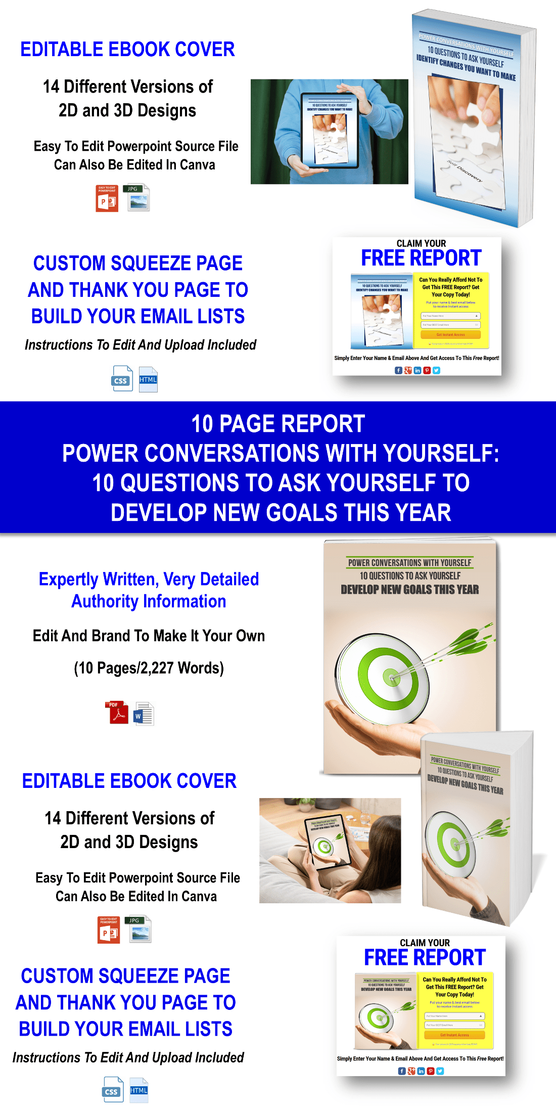 High Impact Self-Talk – 15 Key Conversations With Yourself - Make This Year Your Best Year Content With PLR Rights