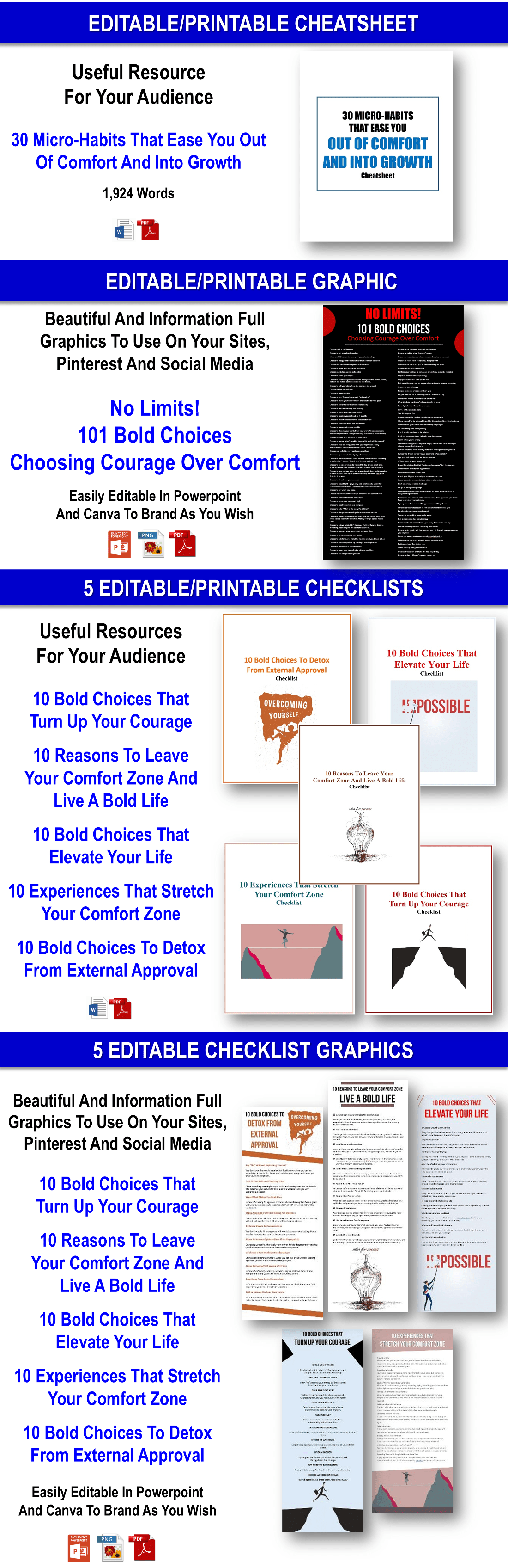 Reach Higher - 201 Ways To Engage In Personal Growth And Development Content With PLR Rights