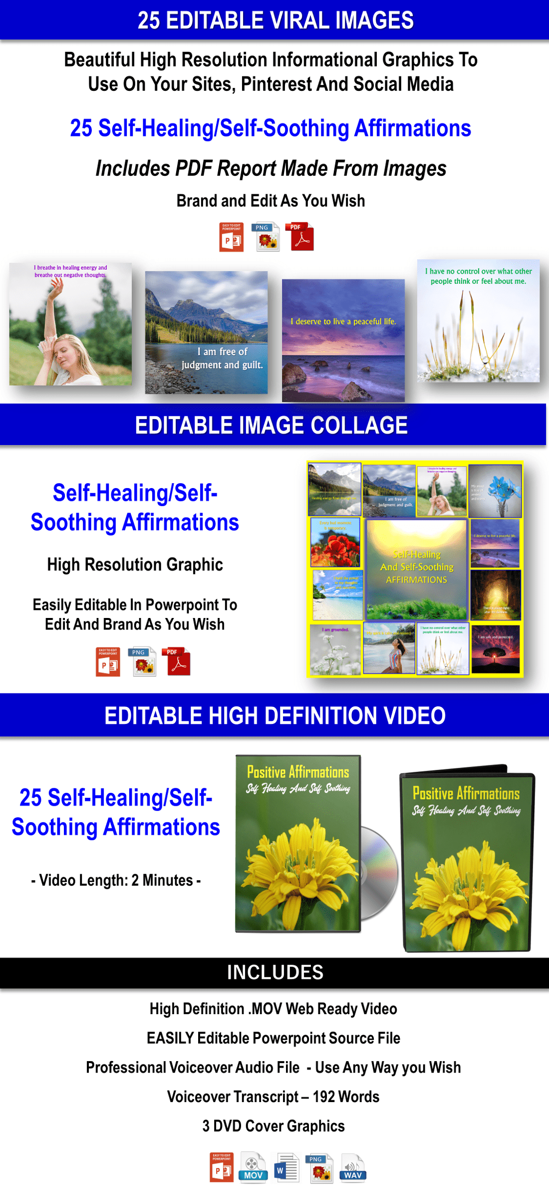 101 Healing Practices/Rituals: Heal Inner-Self, Mind & Spirit Content Pack With PLR Rights