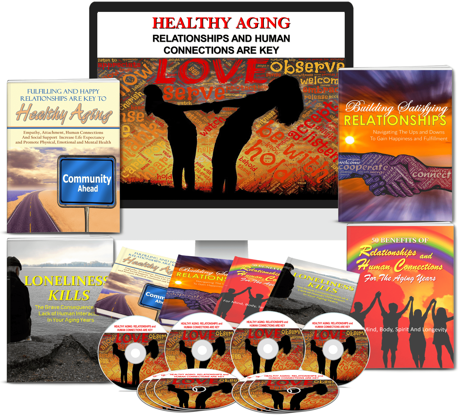 Healthy Aging - Relationships Are Key PLR