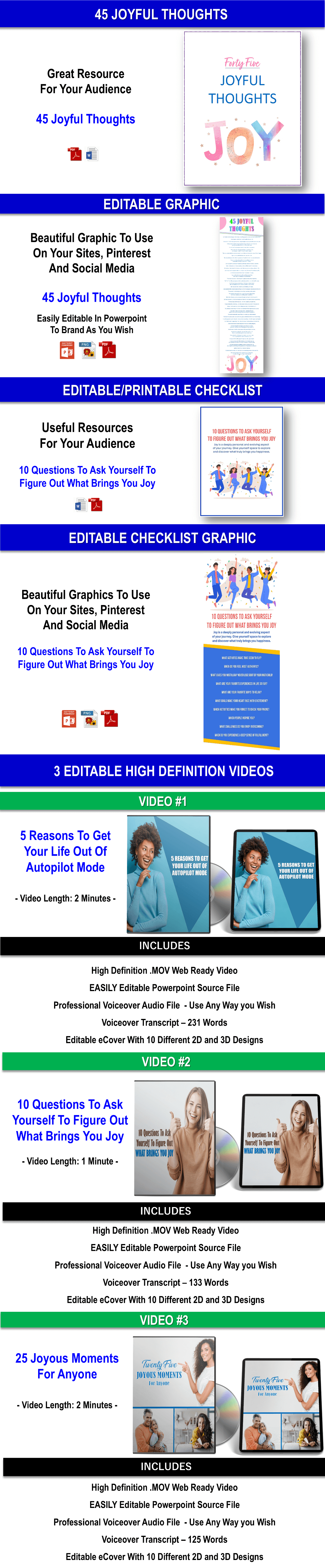 Setting Intentions For The New Year: 300 Intentions, 300 Affirmations + Guided Meditations CONTENT PACK WITH PLR RIGHTS