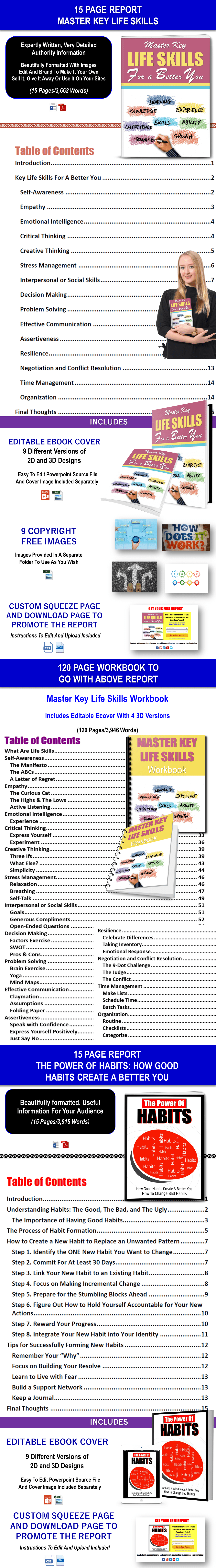 Master Life Skills Content - Private Label Rights