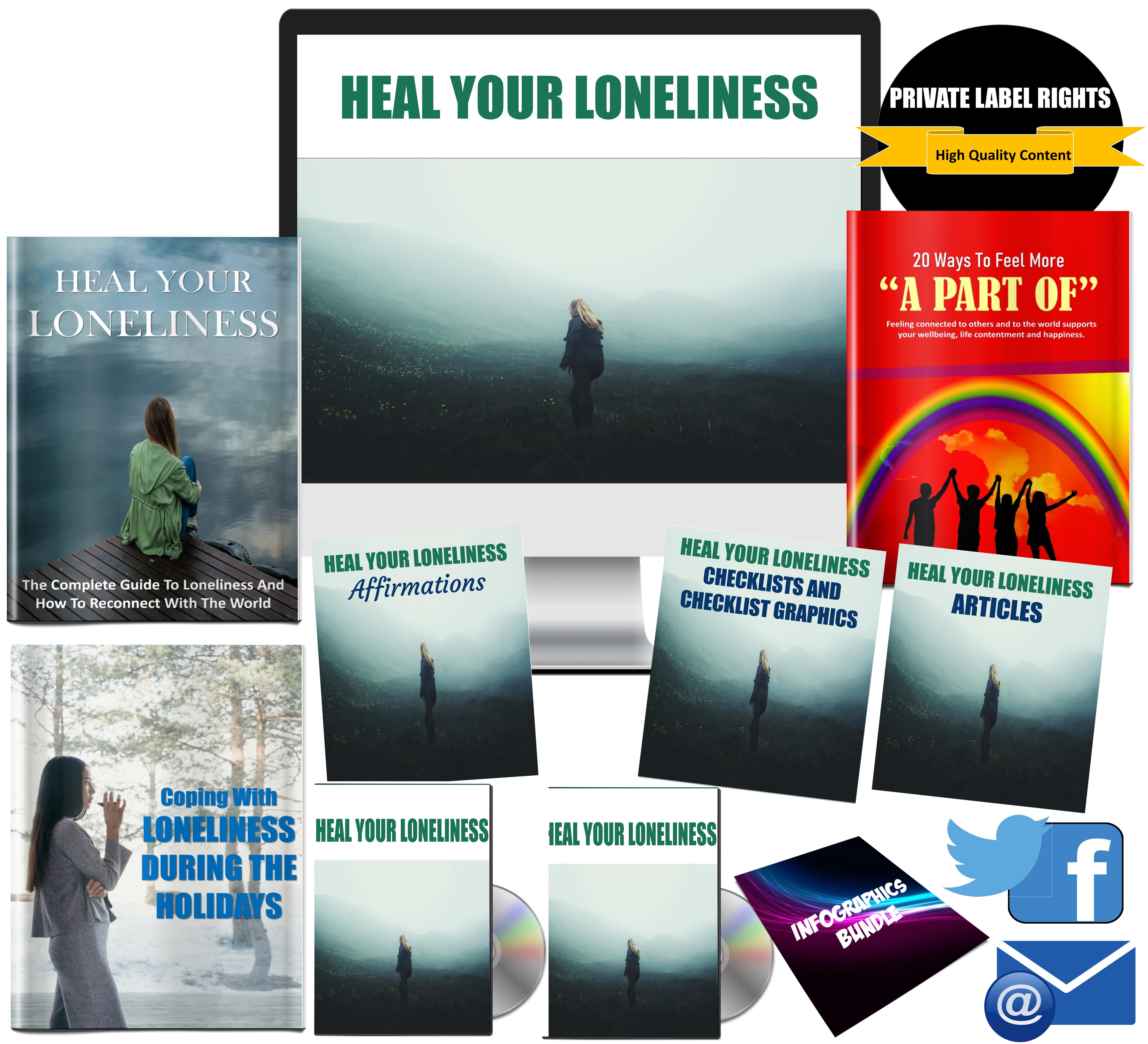 Heal Your Loneliness Giant PLR