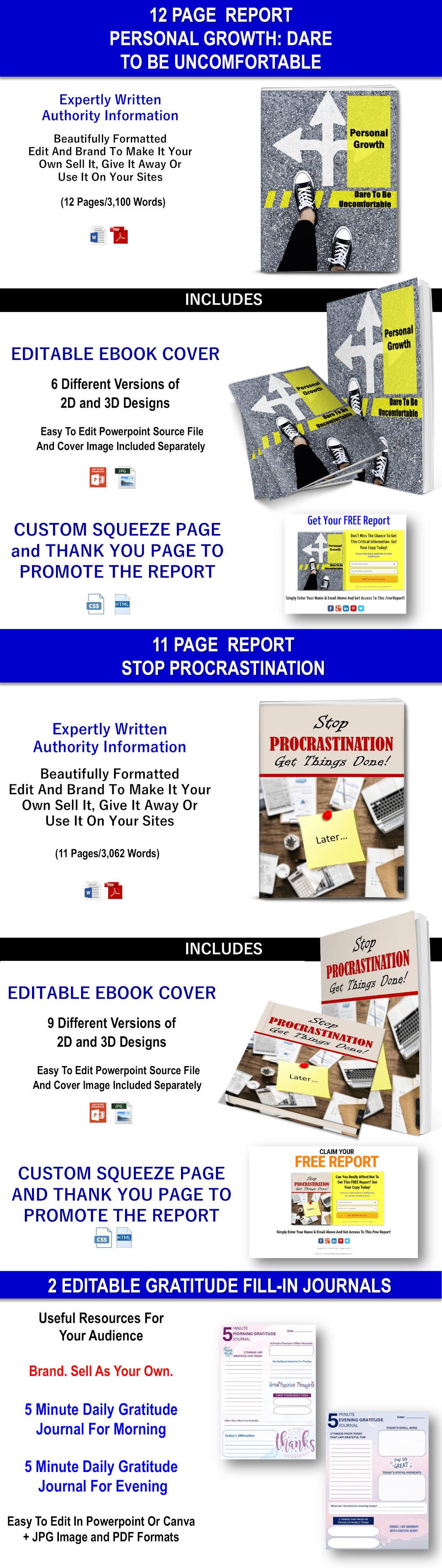 The Burnout Cure: Mental Wellness For Busy Lives Content With PLR Rights