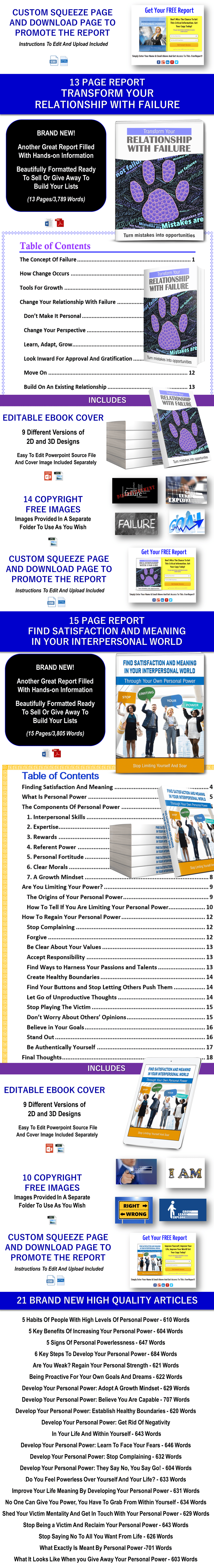 Personal Power Personal Development PLR