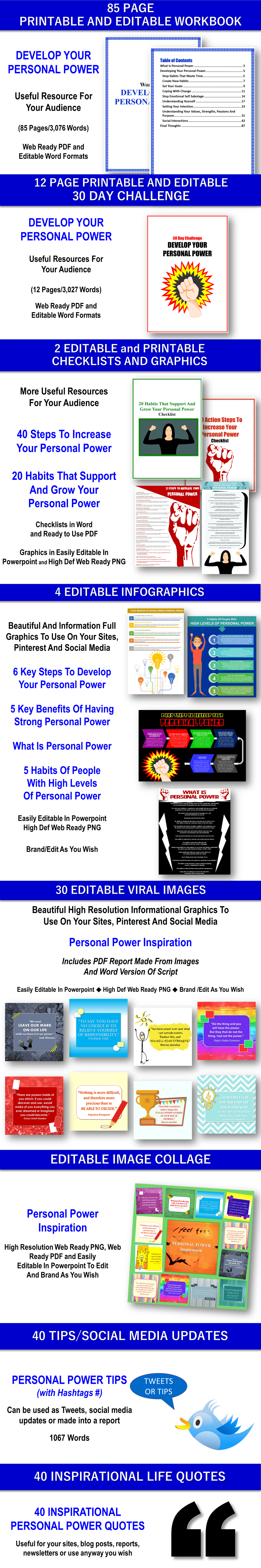 Personal Power Personal Development PLR