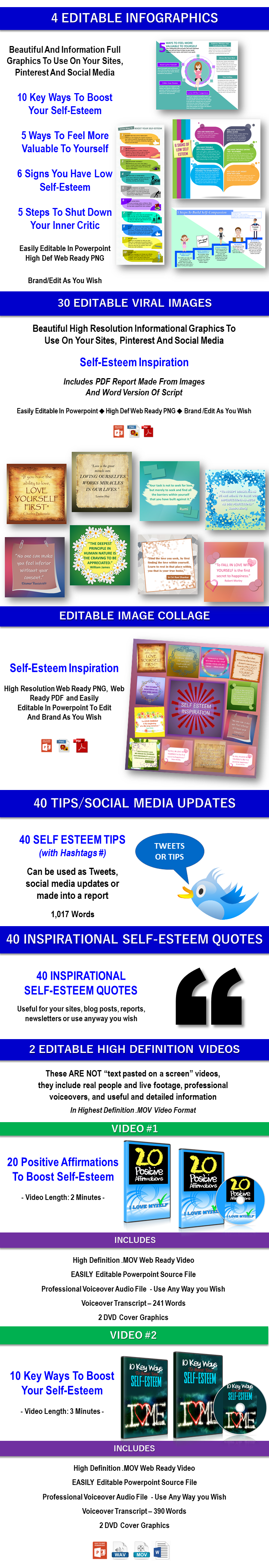 Raise Self-Esteem PLR