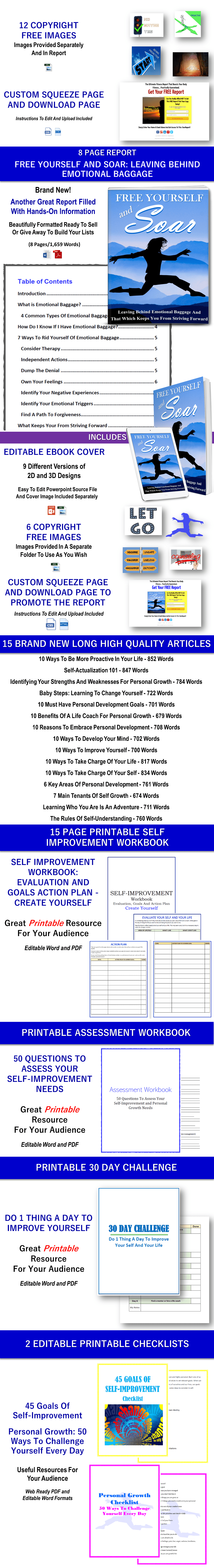Self Improvement/Personal Growth Giant PLR