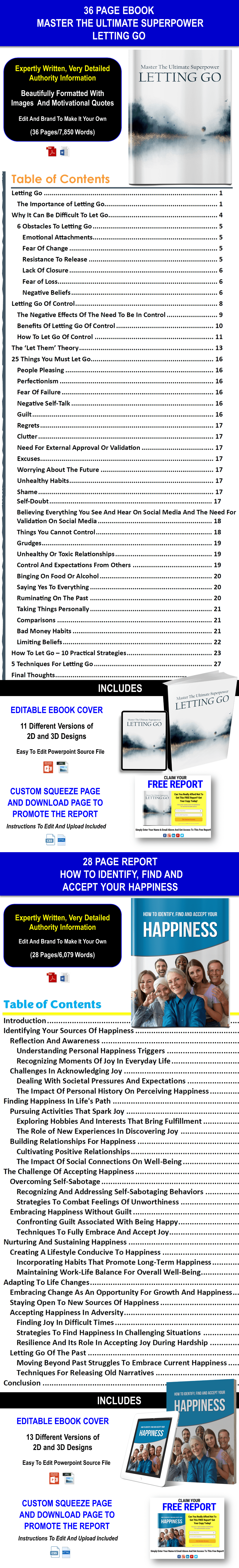 Your Self-Improvement Journey - Master 4 Key Life Skills Content Pack with PLR Rights